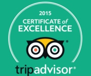 H2O Visions Bonaire - TripAdvisor Certificate of Excellence - 2015