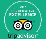 H2O Visions Bonaire - TripAdvisor Certificate of Excellence - 2017